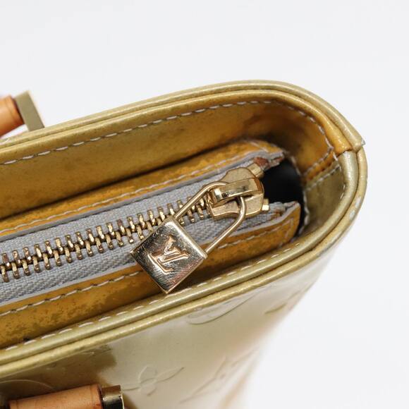 LOUIS VUITTON Monogram Vernis Houston Hand Bag Gris M91053 - Picture 10 of 16